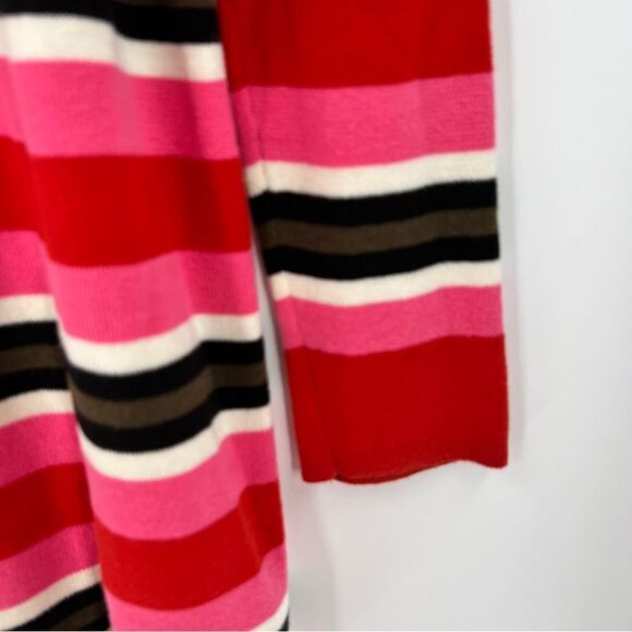 Free People Falling For You Stripped Rubbed Dress Size Medium - Picture 5 of 7